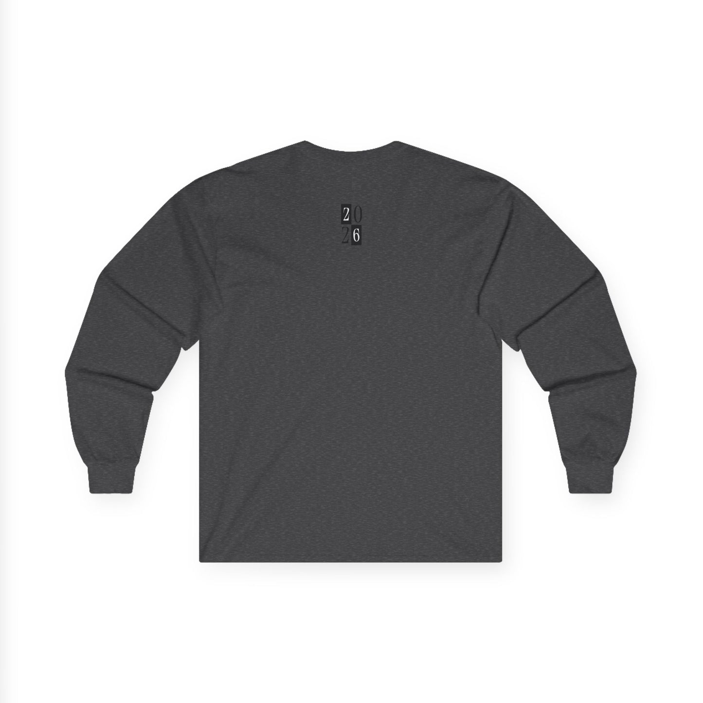 Reset Mode Long Sleeve Tee — Minimal Eye Graphic Spiritual Streetwear