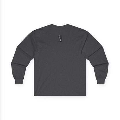 Reset Mode Long Sleeve Tee — Minimal Eye Graphic Spiritual Streetwear