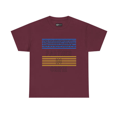Cousins Partner in Crime Tee | Unisex Heavy Cotton T-Shirt for Family Gatherings, Cousin's Day, Gift for Cousins, Comfortable Casual Wear