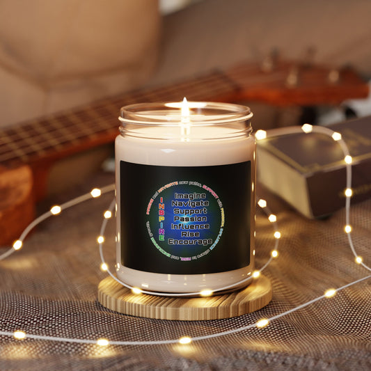"INSPIRE" Scented Soy Candle, 9oz