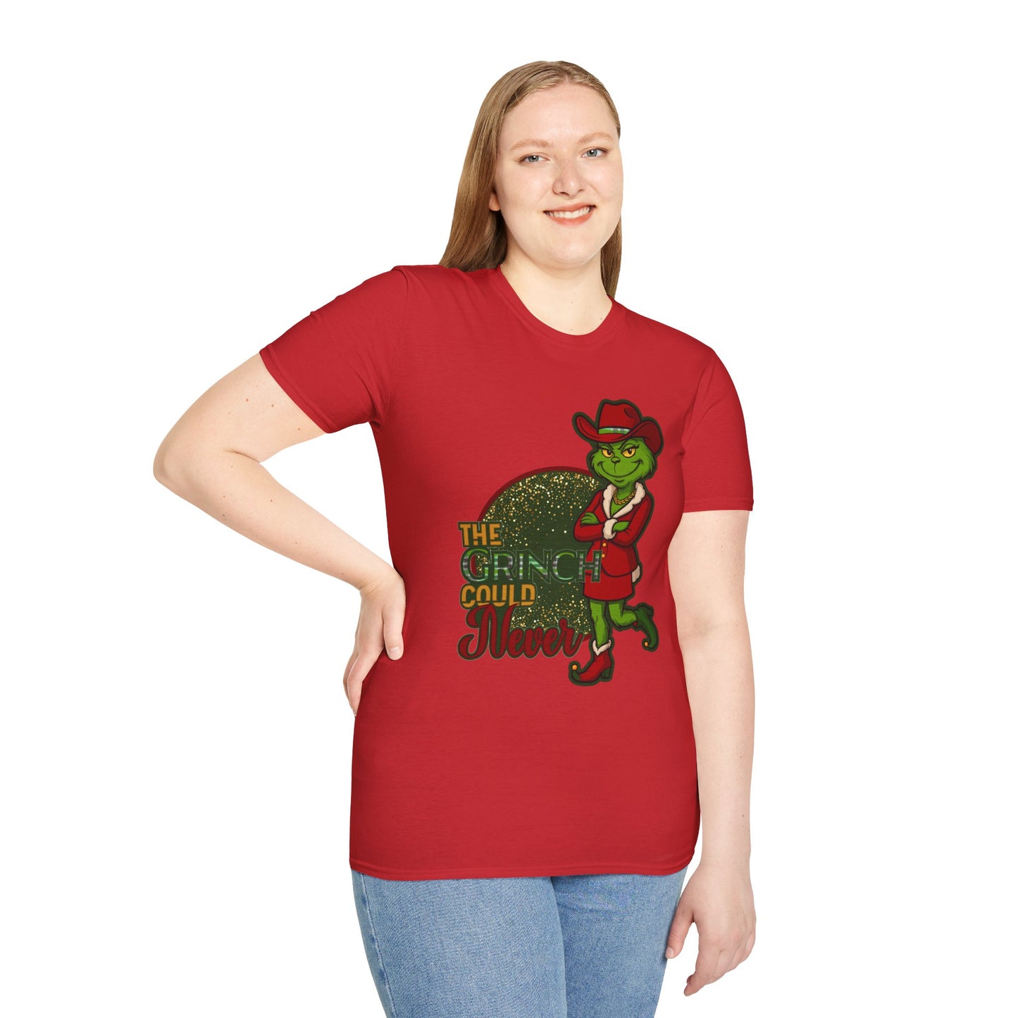 Grinch Inspired Women's Christmas T-Shirt – "The Grinch Could Never" Festive Holiday Tee