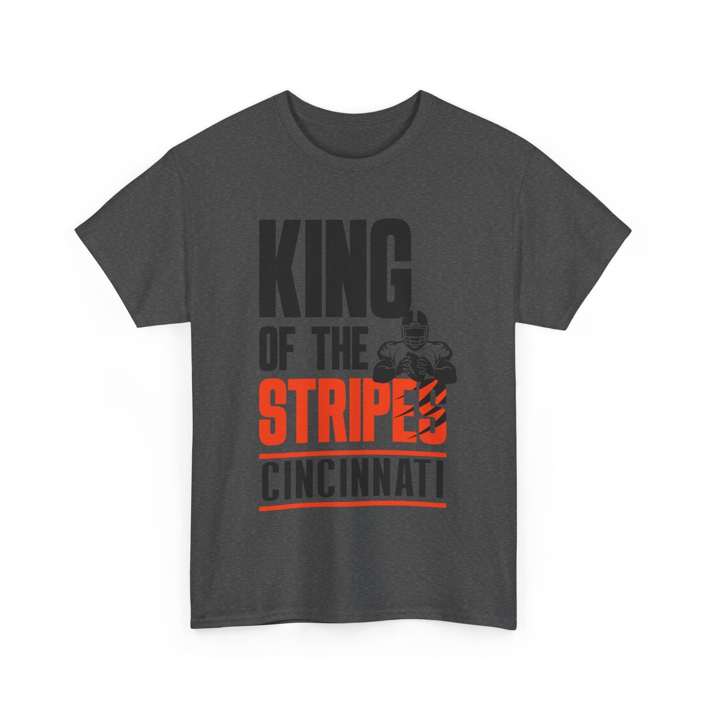 Cincinnati King of the Stripes Tee, Casual Graphic Tee, Male Cotton [...]
