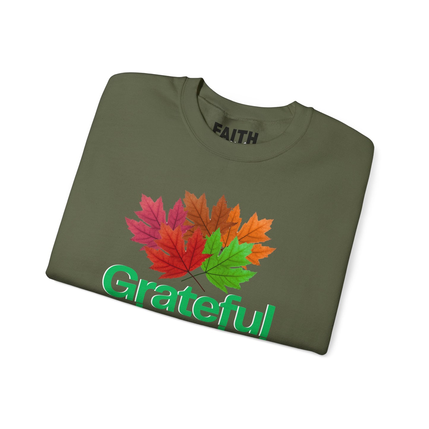 Grateful AF Crewneck Sweatshirt | Cozy Fall Apparel, Thanksgiving Gift, Autumn Vibes, Unisex Sweatshirt, Warm Layer