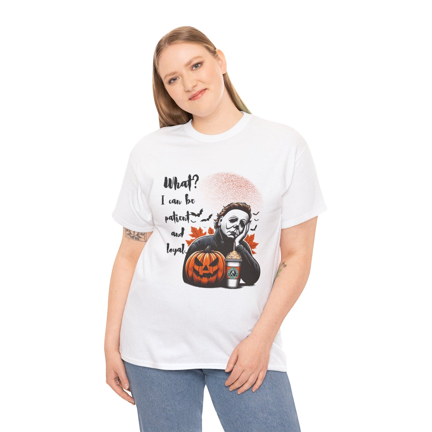 Halloween Graphic Tee, Unisex Cotton T-Shirt, Spooky Autumn Wear, Halloween Costume Top, Funny Horror Shirt