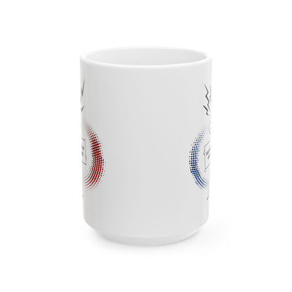 FaithStyles Blame it on the Coffee Ceramic Mug — 11oz/15oz