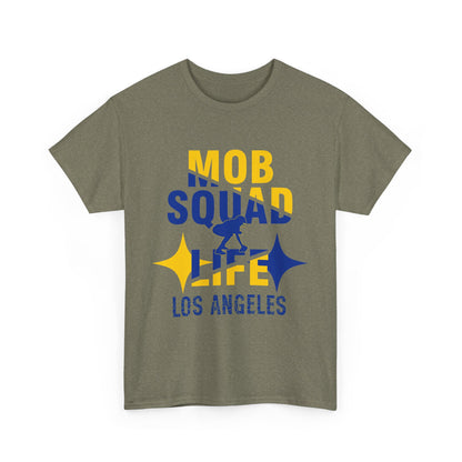 Los Angeles Mob Squad Life Male Tee, Urban Streetwear Shirt, Graphic T-Shirt