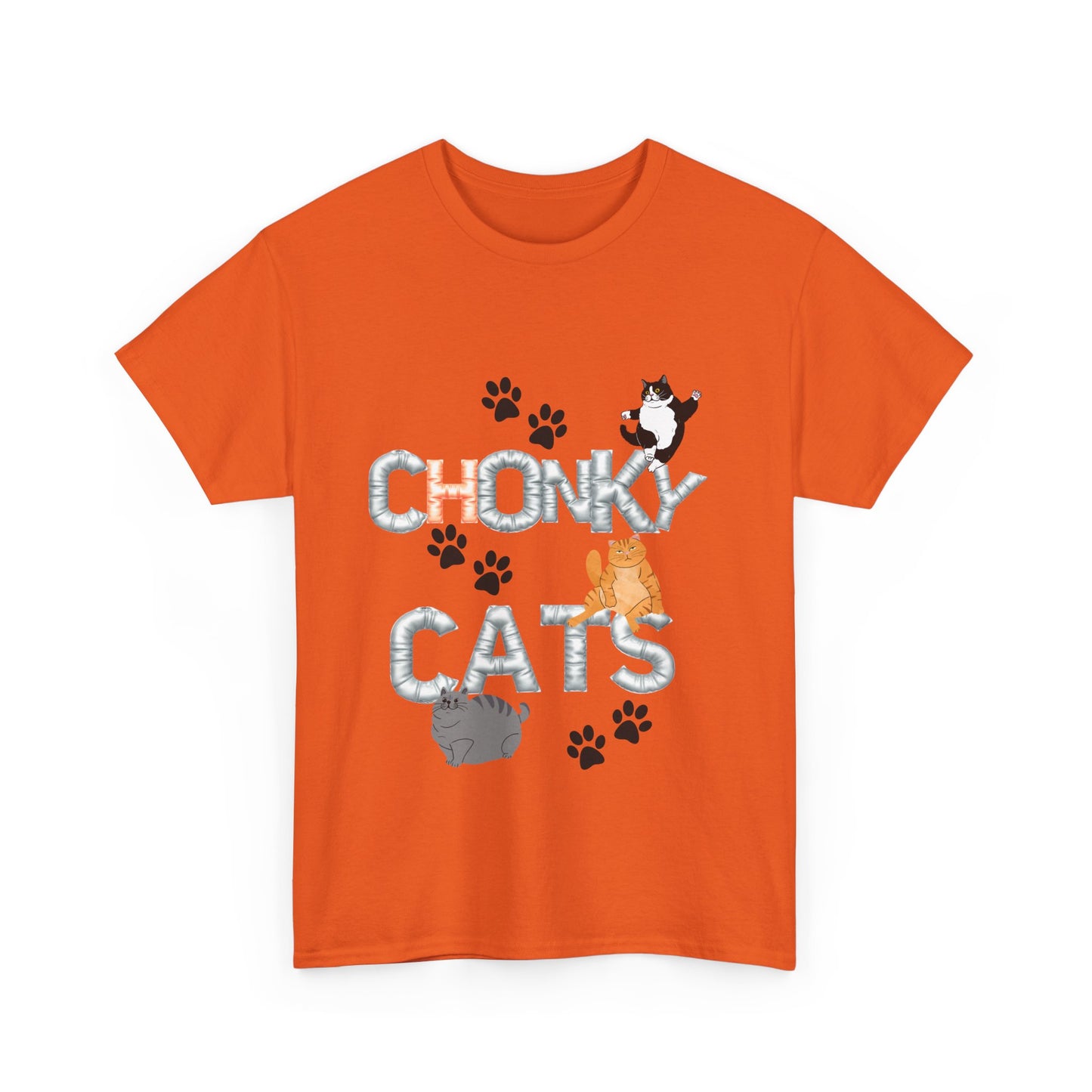 Chonk Cats Unisex Tee - Funny Pet Lovers Shirt, Cat Lover Gift, Humor Tee, Cute Animal Apparel, Gifts for Cat Owners