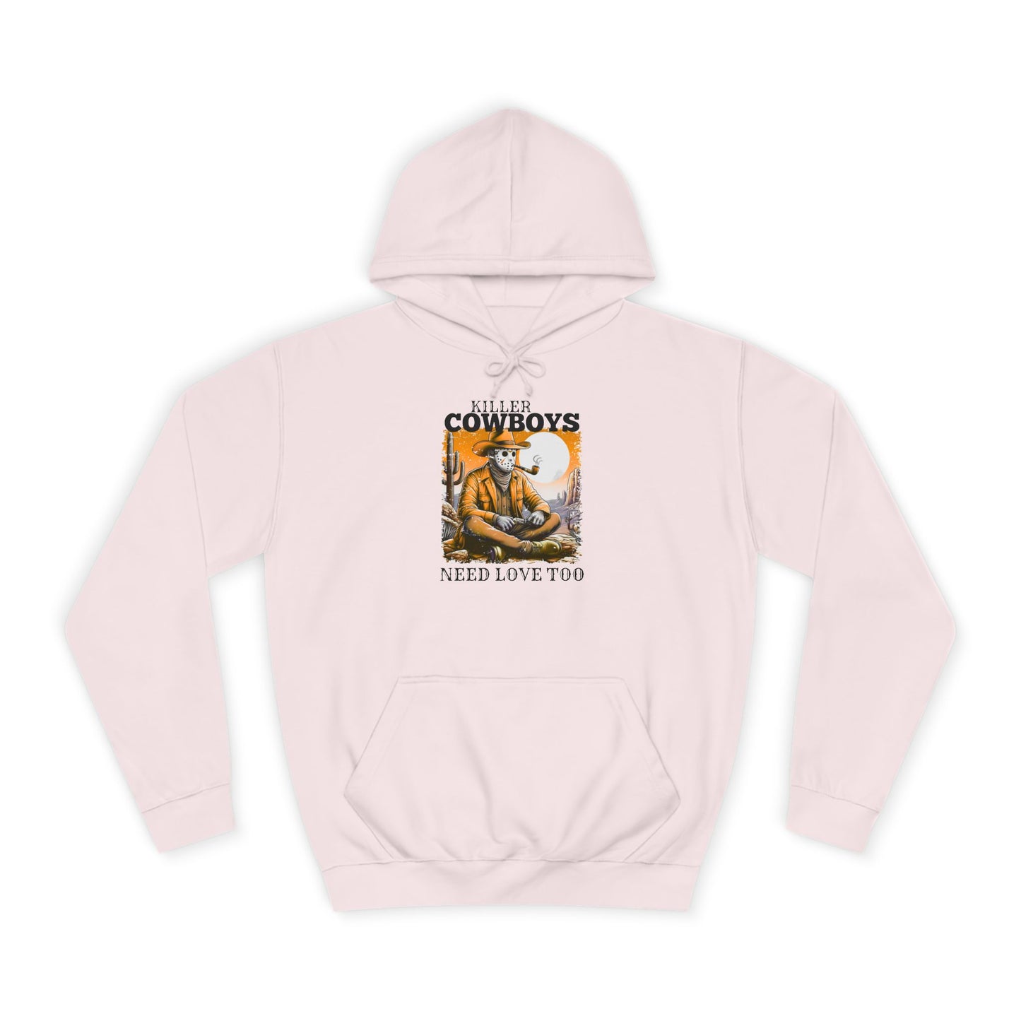 Unisex College Hoodie, Killer Cowboys