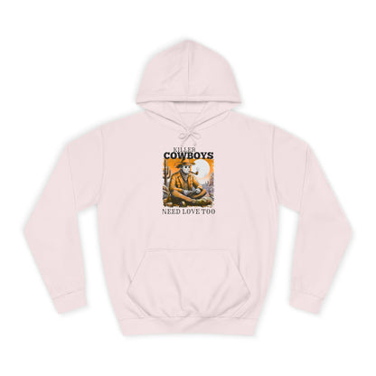 Unisex College Hoodie, Killer Cowboys