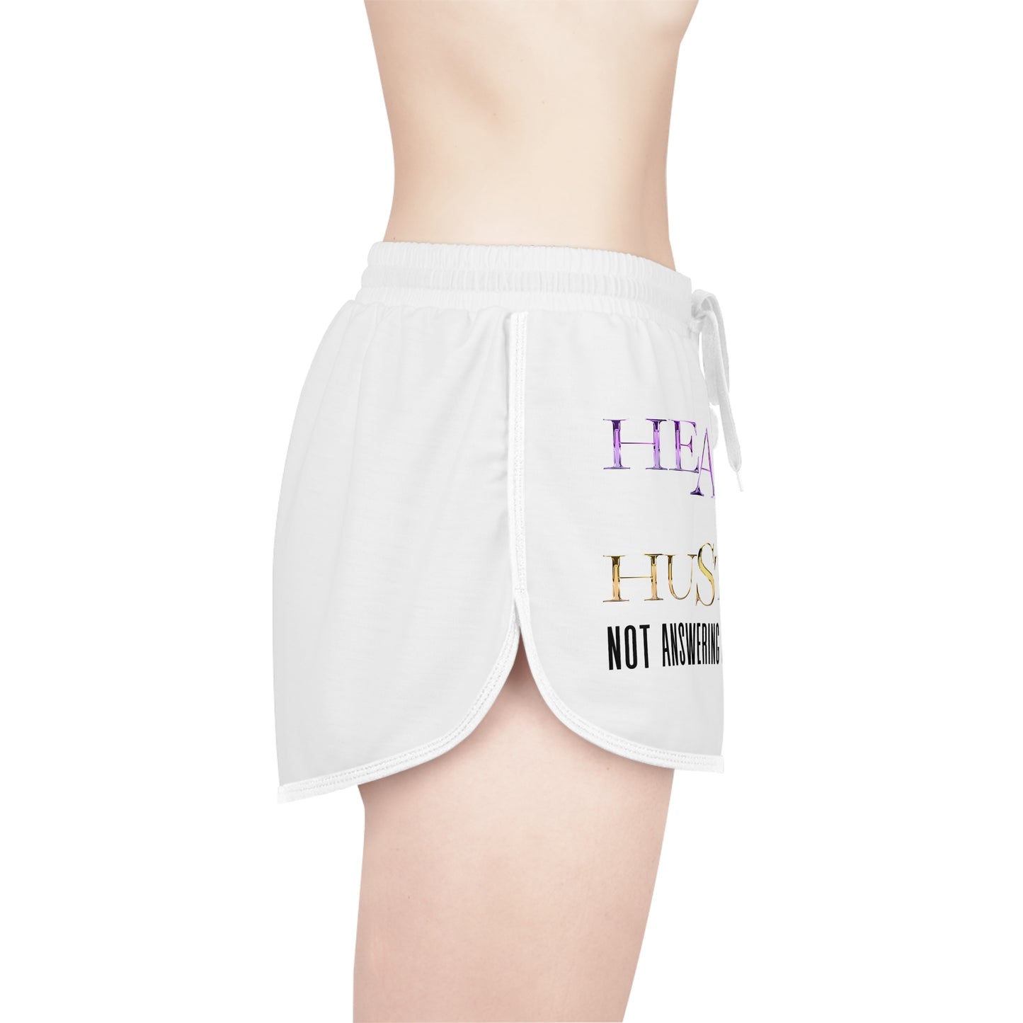 Healing & Hustling Women's Relaxed Shorts, Casual Lounge Shorts, Motivational Activewear, Summer Vacation Shorts, Gift for Entrepreneurs