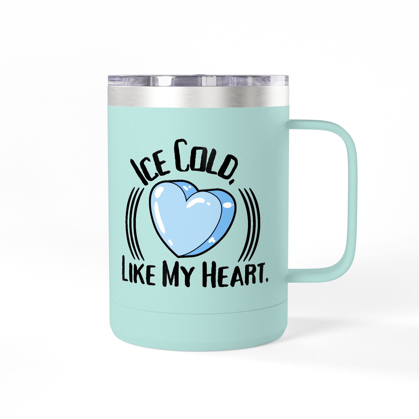 Ice Cold Mug: Heartfelt Coffee Tumbler, Perfect Gift for Friends, Fun Drinkware for Birthdays, Cheerful Kitchen Decor, Unique Cup for [...]