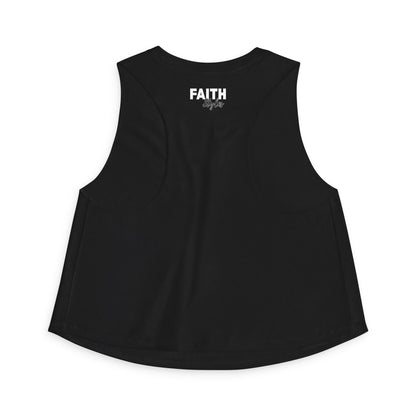 FaithStyles Bad Bitch Society Crop Top — Feminine Bold Graphic Women's Crop