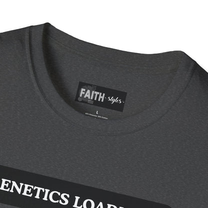 Genetics Loading T-Shirt, Funny Genetics Tee, Gift for Science Lovers, Unisex Humor Shirt, Casual Wear for Every Occasion