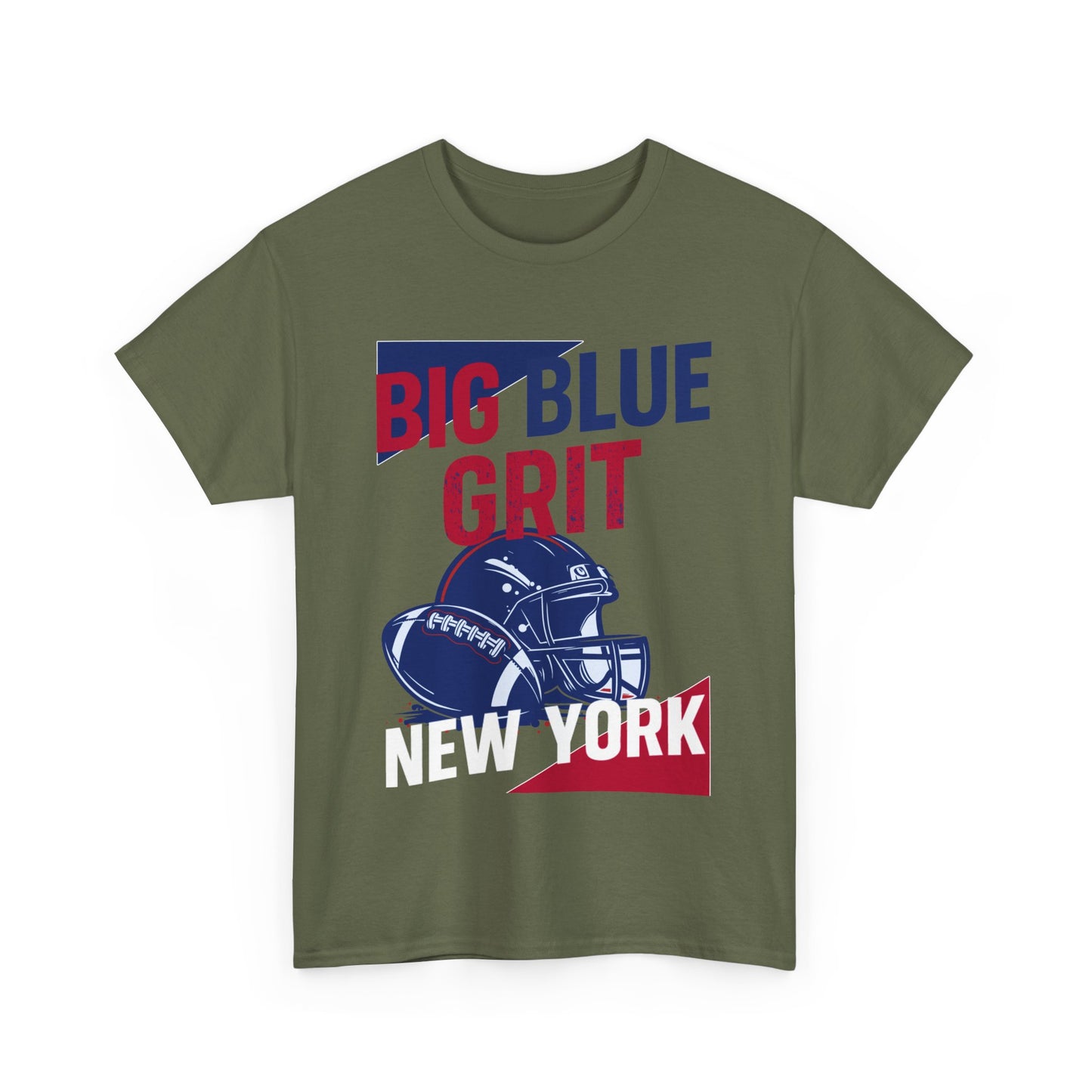 Big Blue Grit Male Heavy Cotton Tee, Football Apparel, Sports T-Shirt, [...]
