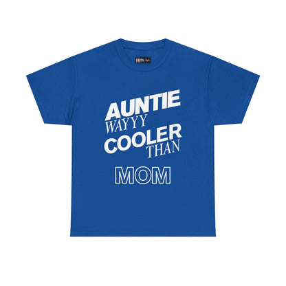 Cool Aunt Unisex Tee - Perfect Gift for Auntie, Family Gatherings, Fun Casual Wear, Birthday Celebration, Mother's Day