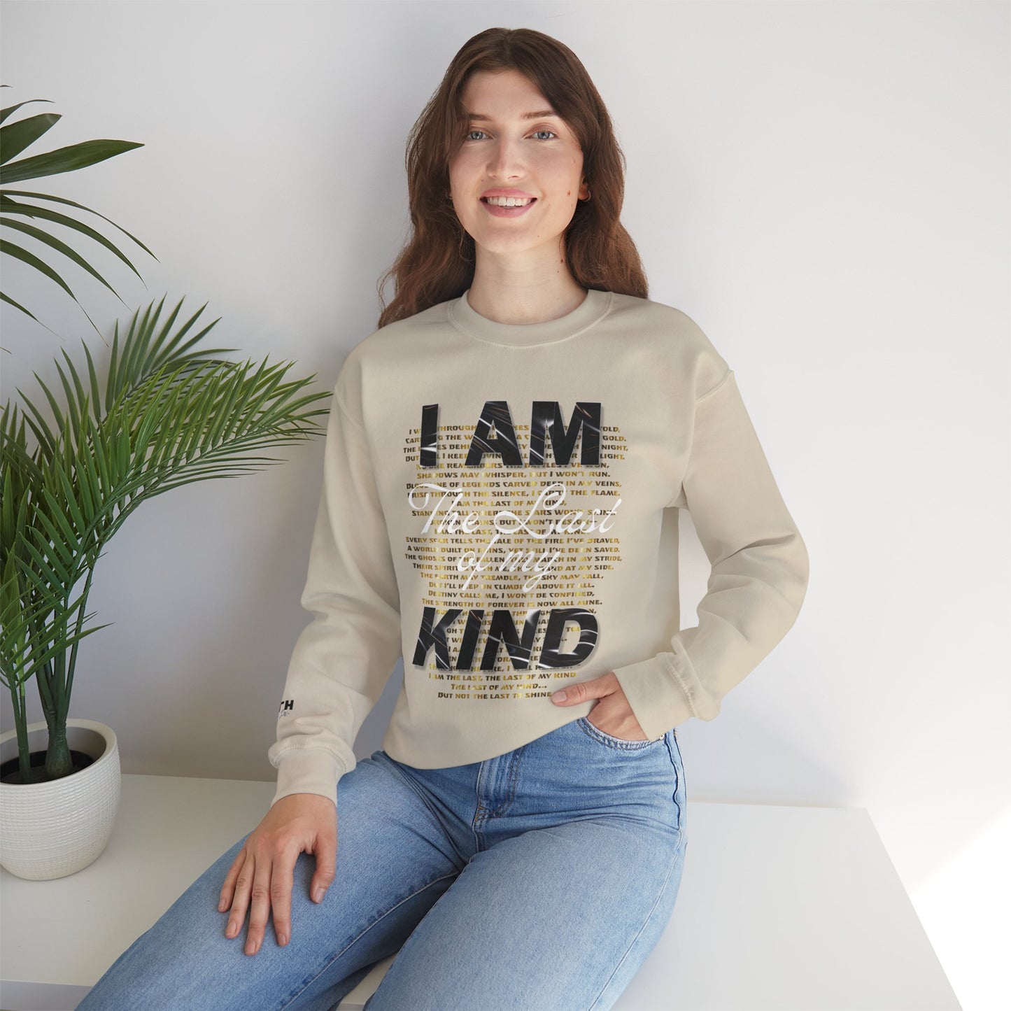 FaithStyles Unisex Heavy Blend™ Motivational Crewneck Sweatshirt - I AM The Last of my KING, Inspirational Gift for Him/Her, Cozy Fall Layer, [...]