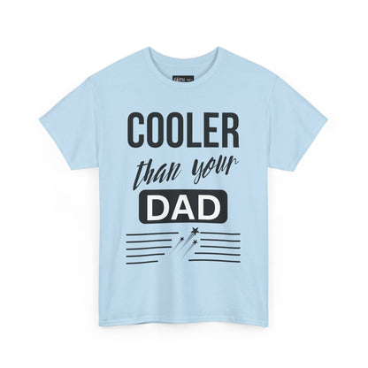 Cooler Than Your Dad Tee - Funny Gift for Dads, Unisex Cotton T-Shirt, Father's Day, Birthday, Casual Wear, Gift for Him, Dad Humor