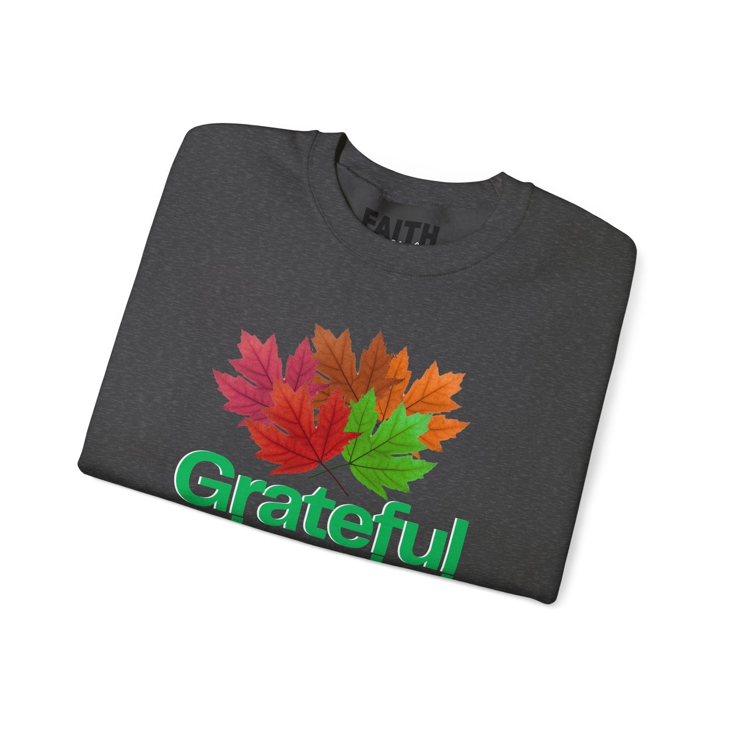 Grateful AF Crewneck Sweatshirt | Cozy Fall Apparel, Thanksgiving Gift, Autumn Vibes, Unisex Sweatshirt, Warm Layer