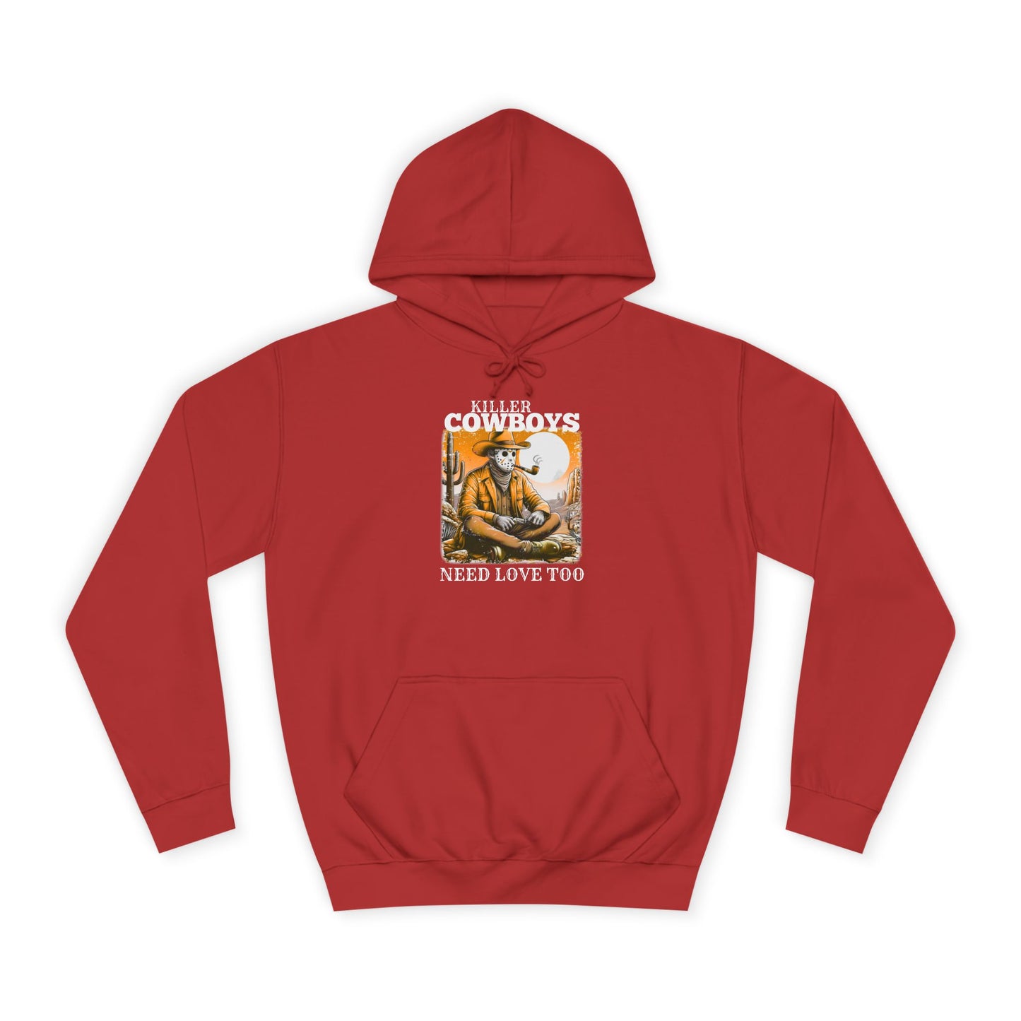 Unisex College Hoodie, Killer Cowboys