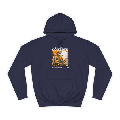 Unisex College Hoodie, Killer Cowboys