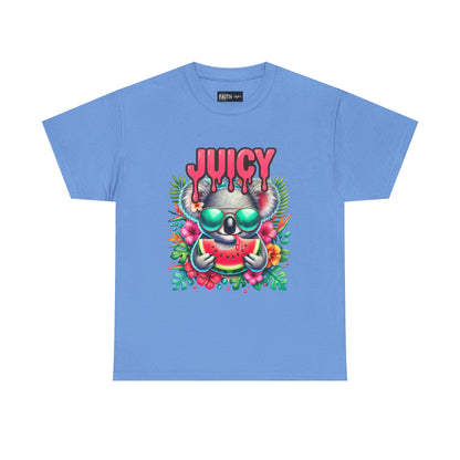 Juicy Watermelon Graphic Tee, Unisex Cotton T-Shirt, Summer Vibes, Beachwear, Fun Casual Wear, Gift for Friends, Festival Apparel