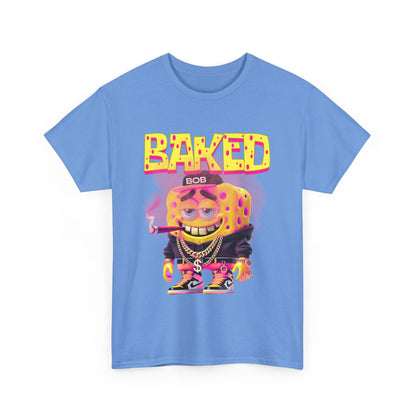 Baked Bob Unisex Heavy Cotton Tee - Fun Graphic Tee for Casual Wear