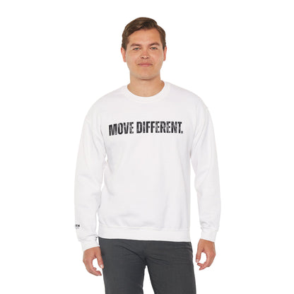 MOVE DIFFERENT. Unisex Crewneck Sweatshirt | Faith Styles®