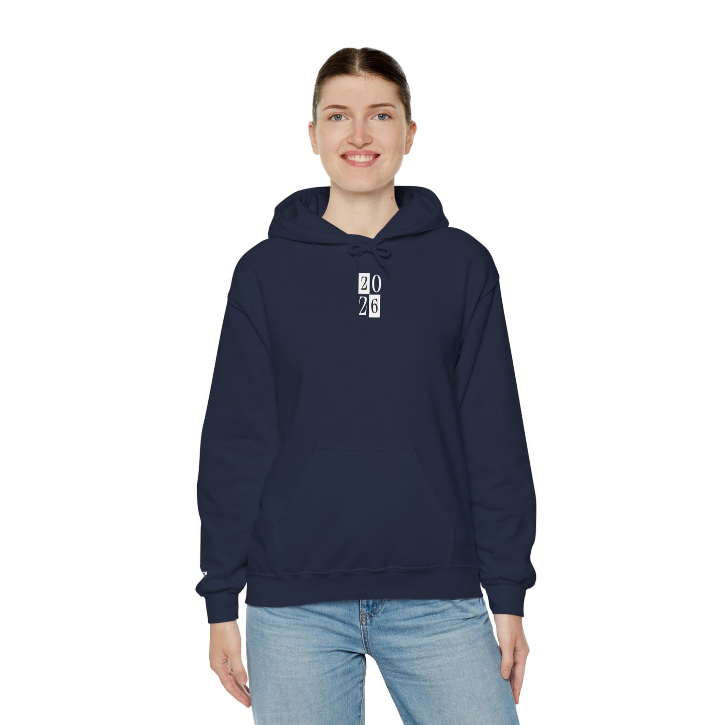 New Year Gang 26 Hoodie — Varsity Style Graphic Pullover