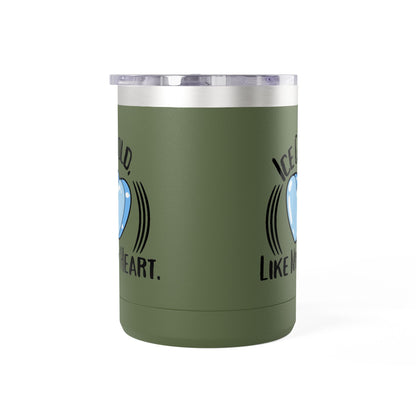 Ice Cold Mug: Heartfelt Coffee Tumbler, Perfect Gift for Friends, Fun Drinkware for Birthdays, Cheerful Kitchen Decor, Unique Cup for [...]