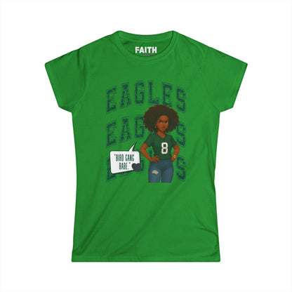 Eagles Game Day Women's Tee, Sports Fan Shirt, Football Season Apparel, Gift for Her, Casual Outfit for Celebrations