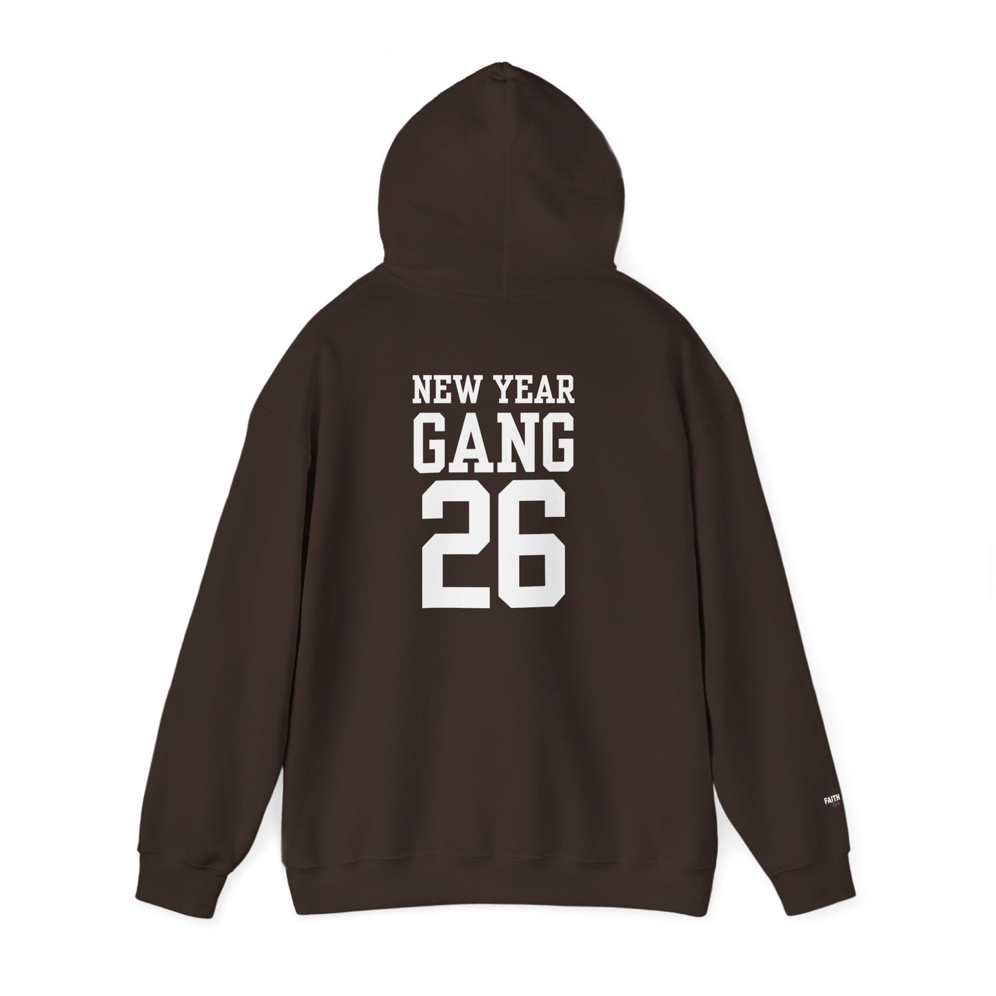 New Year Gang 26 Hoodie — Varsity Style Graphic Pullover