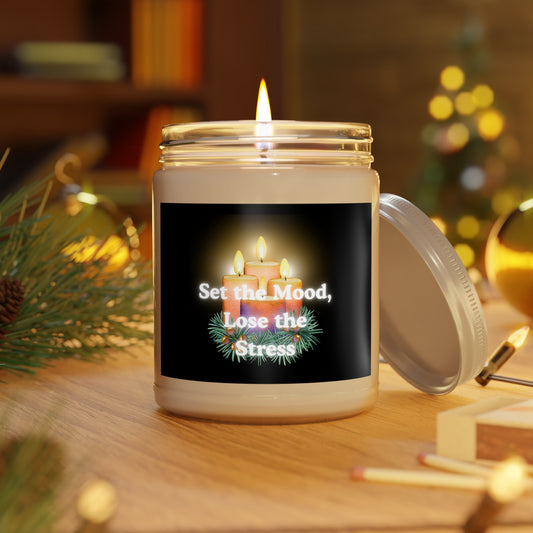Relaxing Scented Soy Candles, Aromatherapy Candle, Stress Relief Candle, White Lid Candle, Home Decor