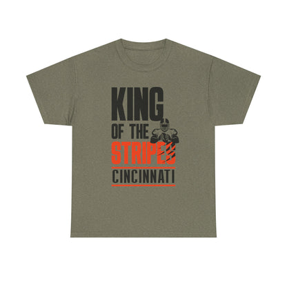 Cincinnati King of the Stripes Tee, Casual Graphic Tee, Male Cotton [...]