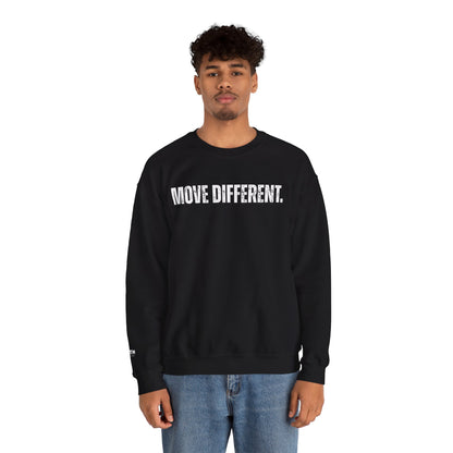 MOVE DIFFERENT. Unisex Crewneck Sweatshirt | Faith Styles®