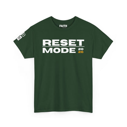 Reset Mode 2026 T-Shirt — Motivational Graphic Tee
