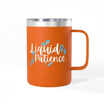 Liquid Patience Coffee Mug Tumbler | Perfect Gift for Coffee Lovers, Inspirational Drinkware, Home Office Accessory, Relaxation Gift, [...]
