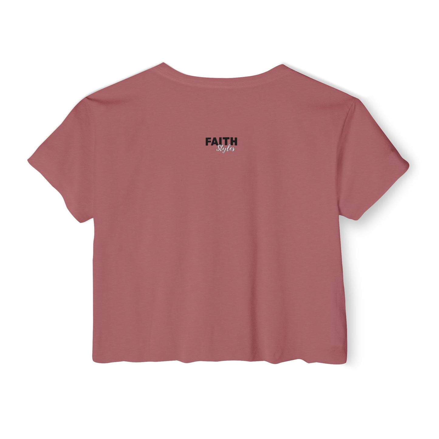 FaithStyles Bad Bitch Society Crop Top — Women's Festival Graphic Tee