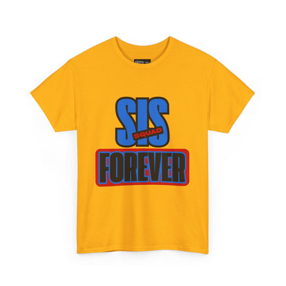 Unisex Heavy Cotton Tee - 'SUS Squad Forever' Graphic Tee, Casual Wear, Gift for Friends, Funny T-Shirt for Events, Streetwear Fashion