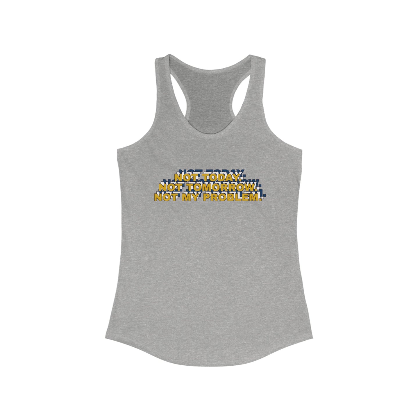 Women's Motivational Racerback Tank, Inspirational Workout Top, Fitness Apparel, Gym Shirt, Summer Workout Gear
