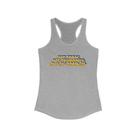 Women's Motivational Racerback Tank, Inspirational Workout Top, Fitness Apparel, Gym Shirt, Summer Workout Gear