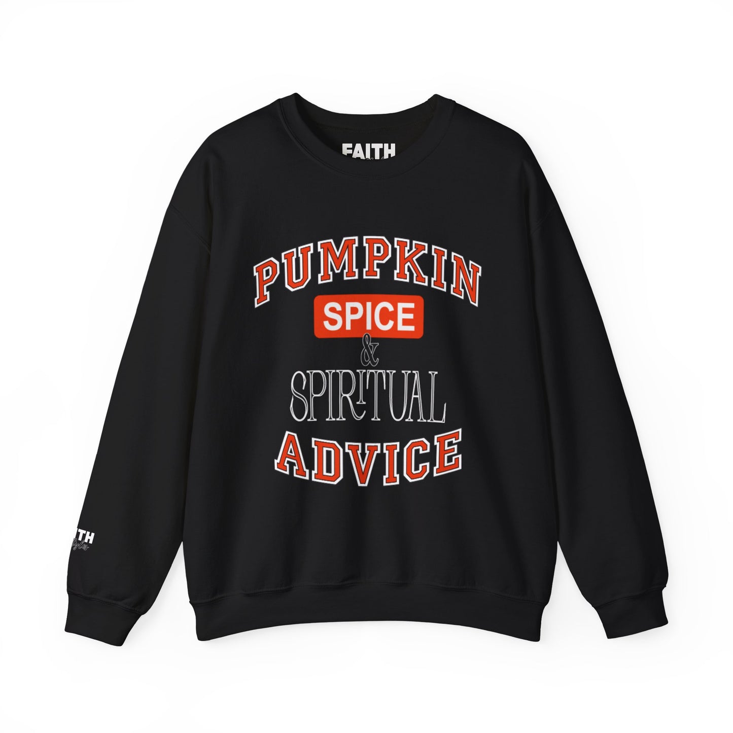Cozy Pumpkin Spice Sweatshirt, Fall Sweatshirt, Spiritual Advice Crewneck, Autumn Fashion, Thanksgiving Gift, Unisex Sweater