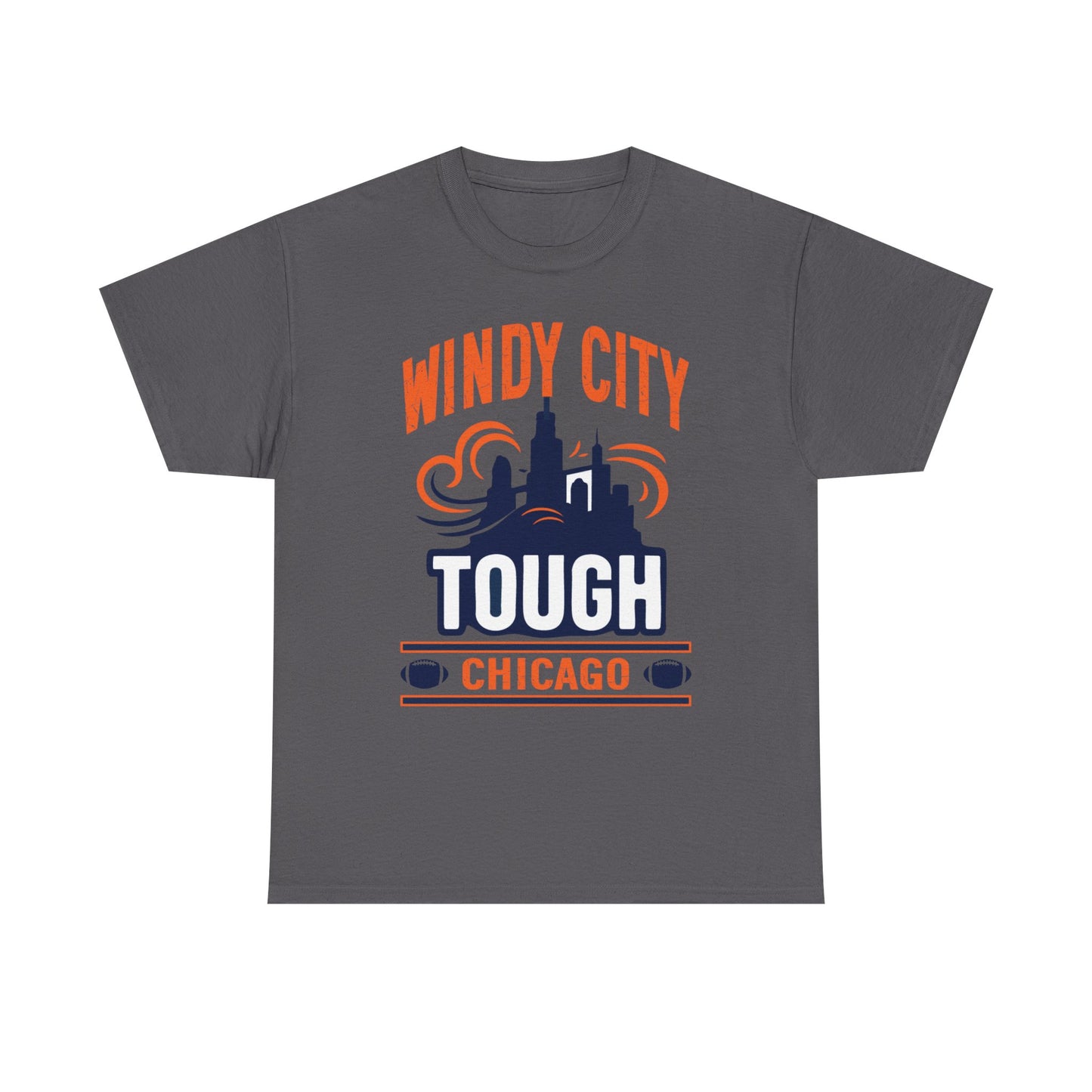 Windy City Tough Tee, Chicago Shirt, Male Cotton T-Shirt, Gifts for [...]