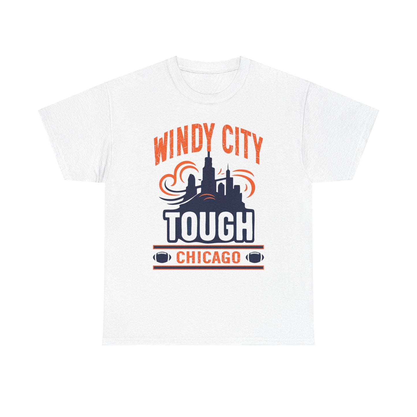 Windy City Tough Tee, Chicago Shirt, Male Cotton T-Shirt, Gifts for [...]