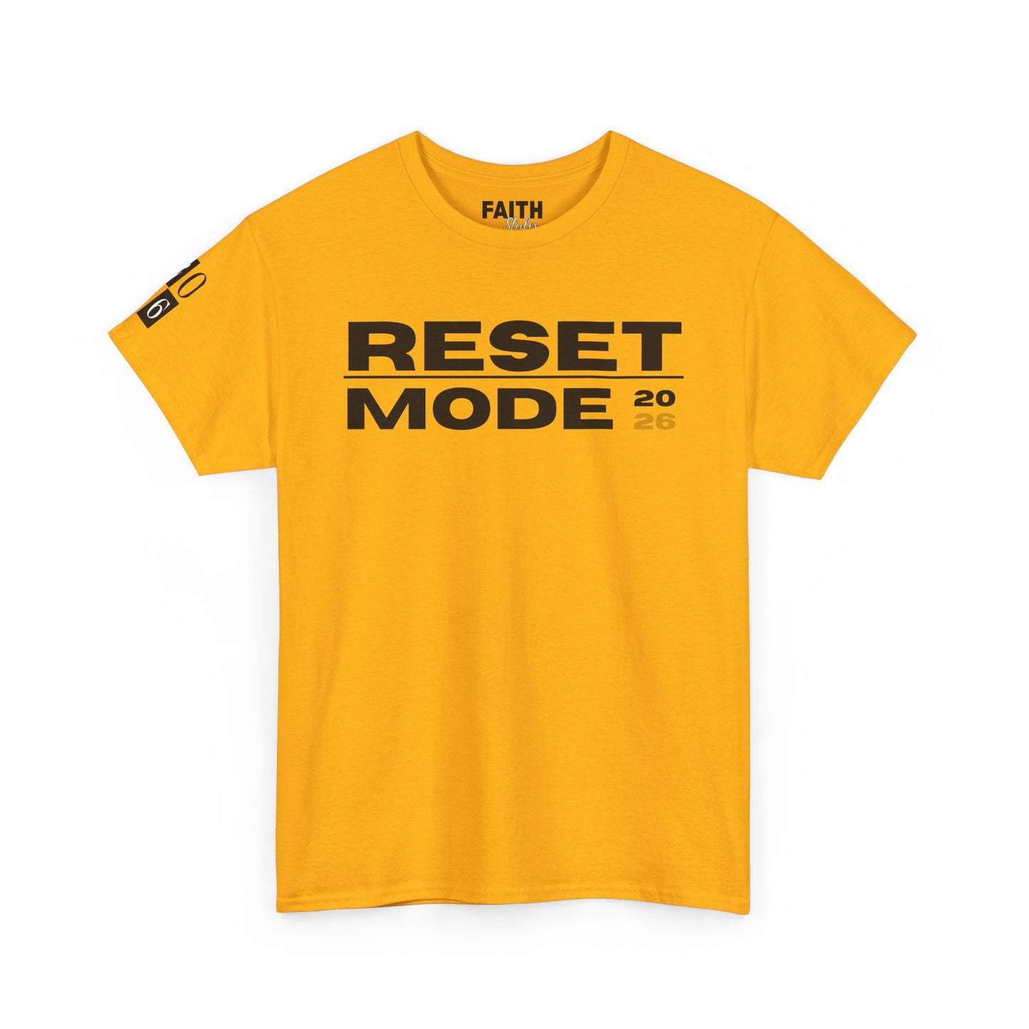 Reset Mode 2026 T-Shirt — Motivational Graphic Tee