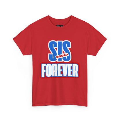 Unisex Heavy Cotton Tee - 'SUS Squad Forever' Graphic Tee, Casual Wear, Gift for Friends, Funny T-Shirt for Events, Streetwear Fashion