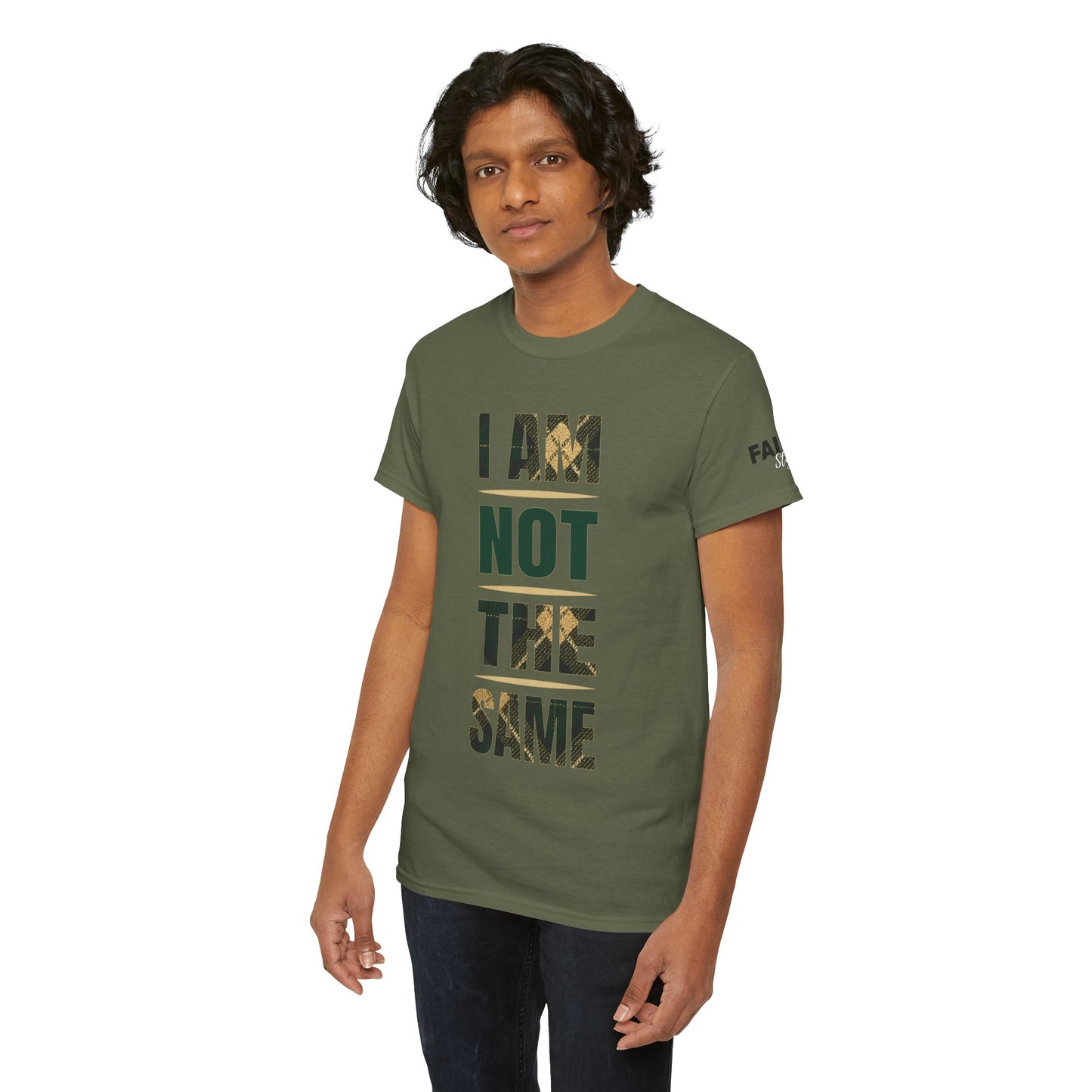 FaithStyles I Am Not The Same Tee — Inspirational Statement T-Shirt