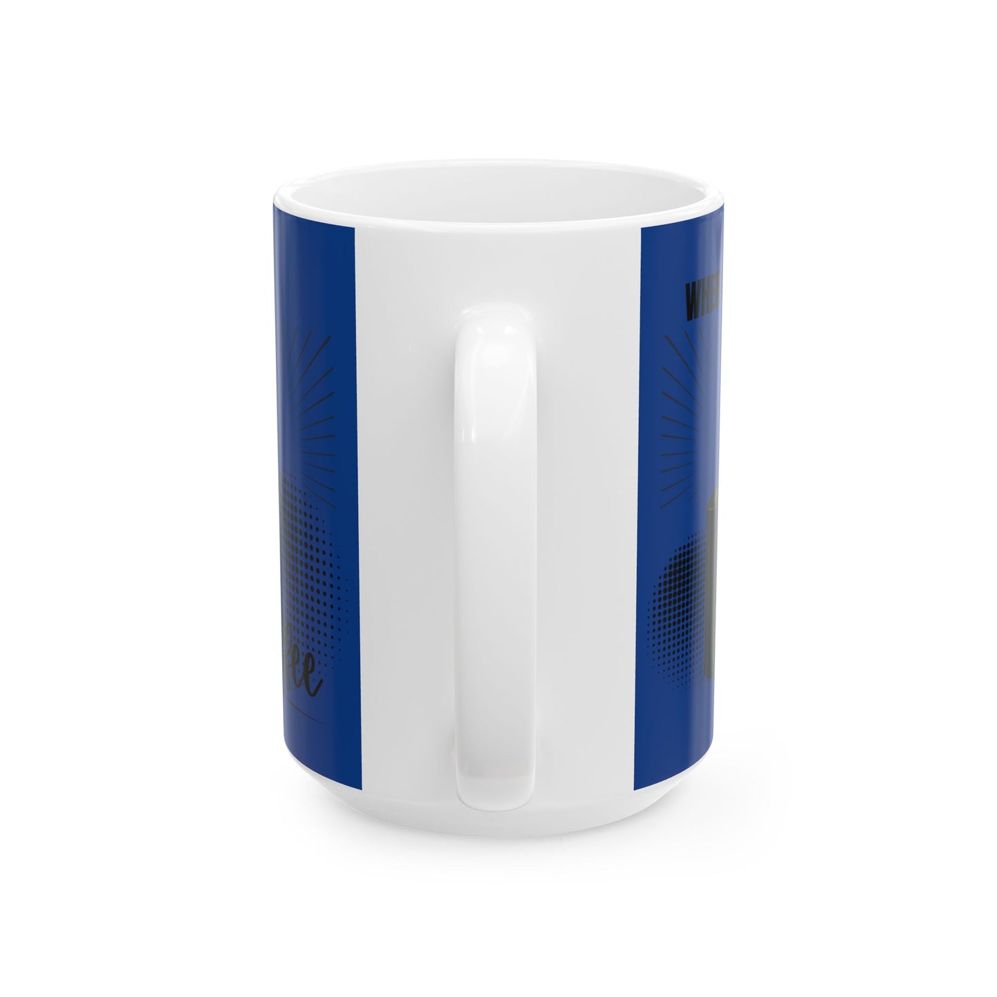 FaithStyles Ceramic Mug — "When Life Happens" Green Coffee Mug