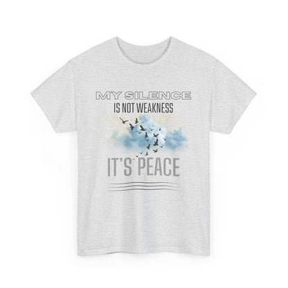 Inspirational Male Graphic Tee, Motivational Shirt, Casual Wear, Gifts for Friends, Peaceful Message, Everyday Comfort