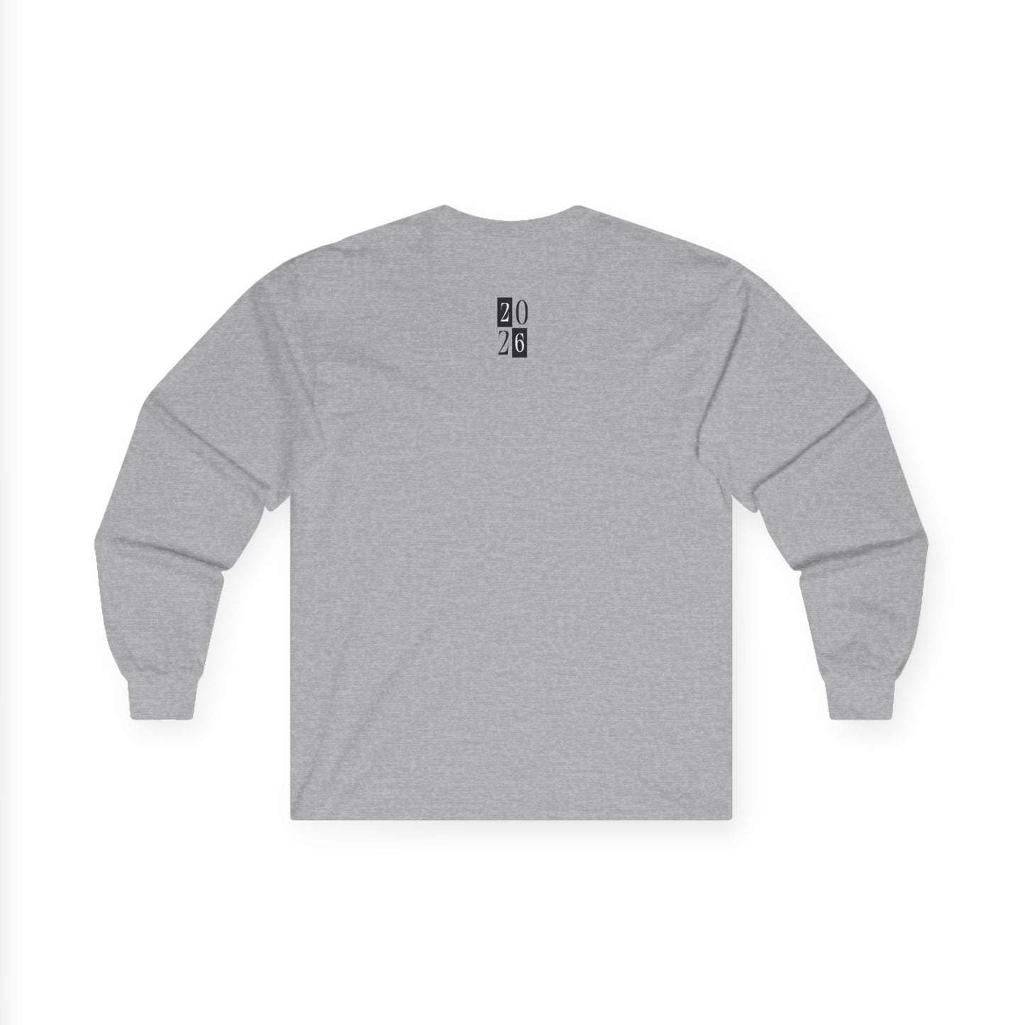 Reset Mode Long Sleeve Tee — Minimal Eye Graphic Spiritual Streetwear