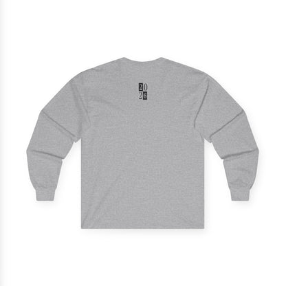 Reset Mode Long Sleeve Tee — Minimal Eye Graphic Spiritual Streetwear